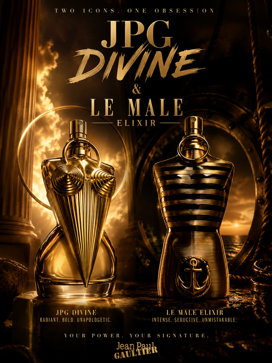 Pack Husband & Wifey 💖: Jean Paul Gauthier Divine & Jean Paul Gauthier Le Male Elixir
